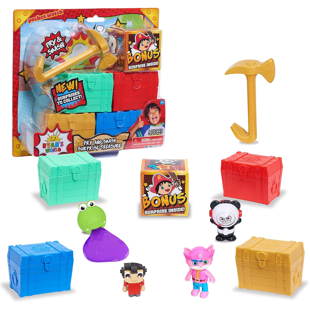 Ryan's World - Pry And Smash Surprise Treasure