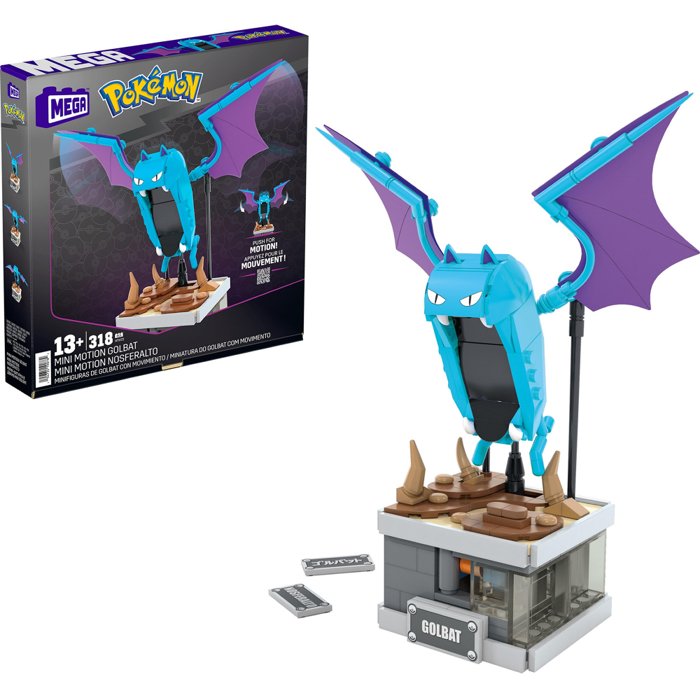 Mega Bloks Pokemon Mini Motion Golbat