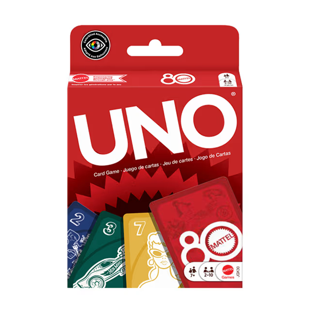 Uno 80th Anniversary Ruby Red