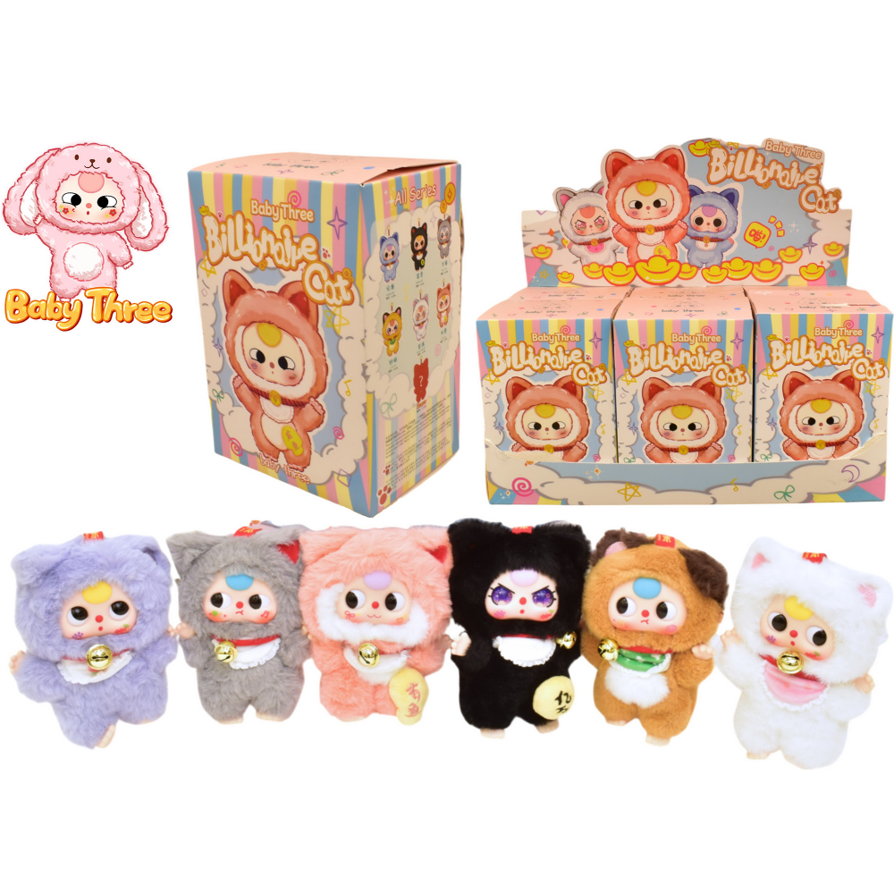 Baby Three Billionaire Cat Blind Box