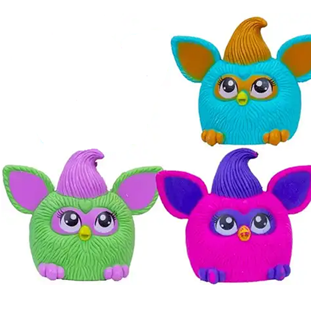 Furby 3D Erasers 3 Pack