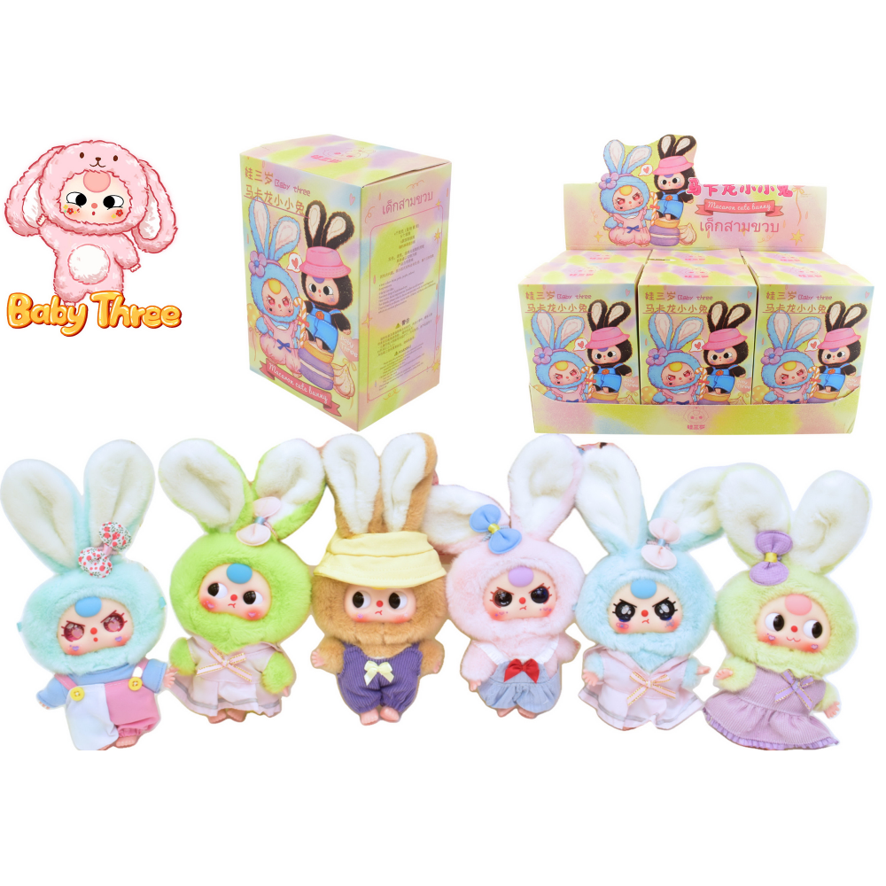 Baby Three Macaron Cute Bunny