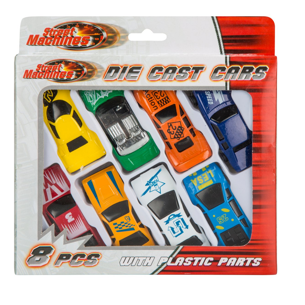 Die Cast Old Timers Cars 8pcs