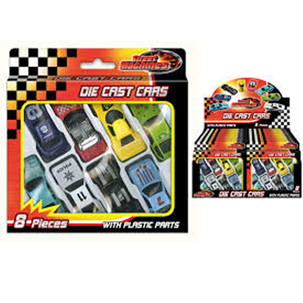 Die Cast Old Timers Cars 8pcs
