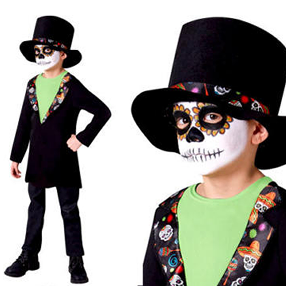 Boys Day Of The Dead Child Costume
