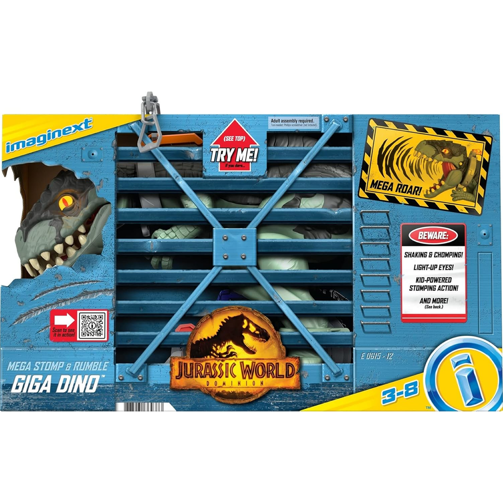 Imaginext Jurassic World Mega Stomp & Rumble Dino