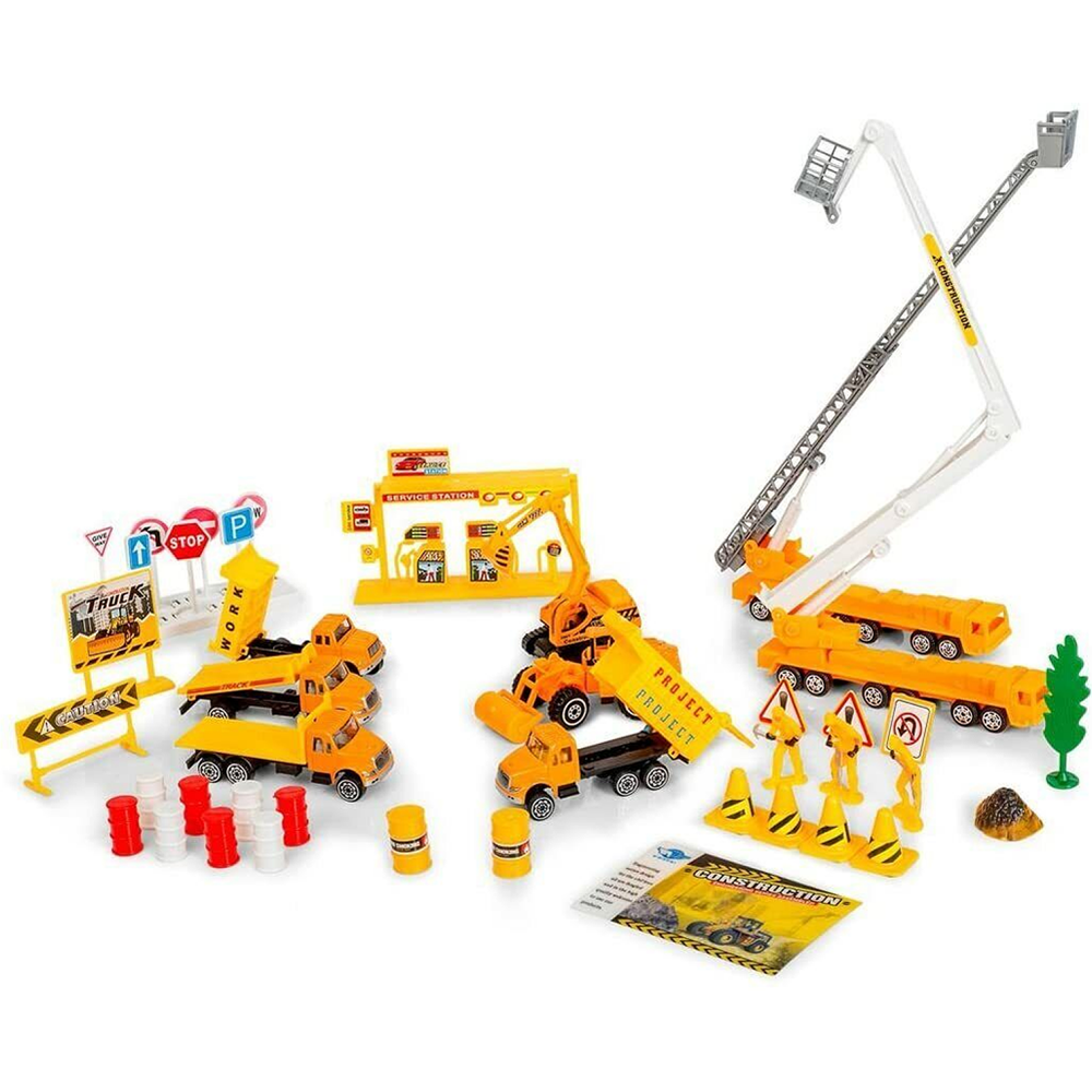 Die Cast Constructions Works 40pcs