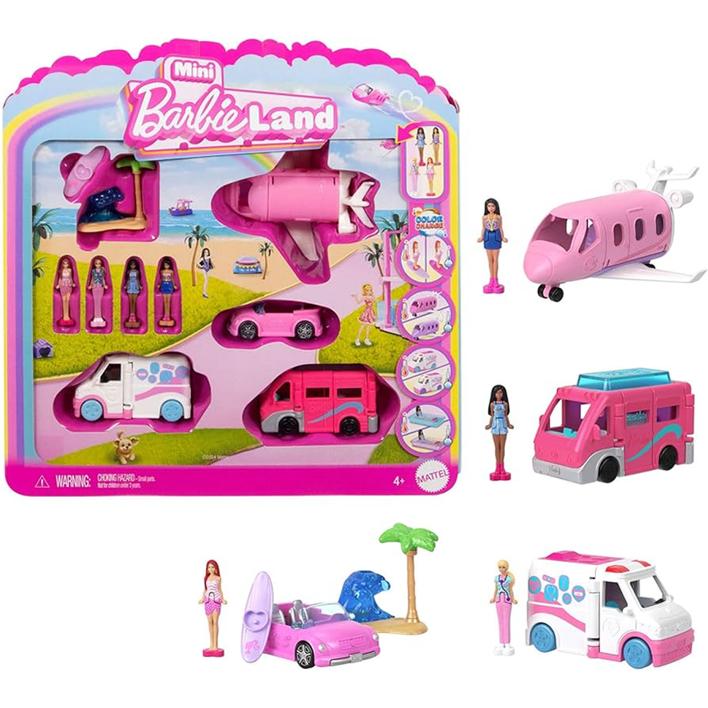 Barbieland 4 Vehicle Set