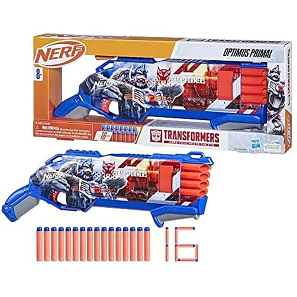 Nerf Transformers Optimus Primal