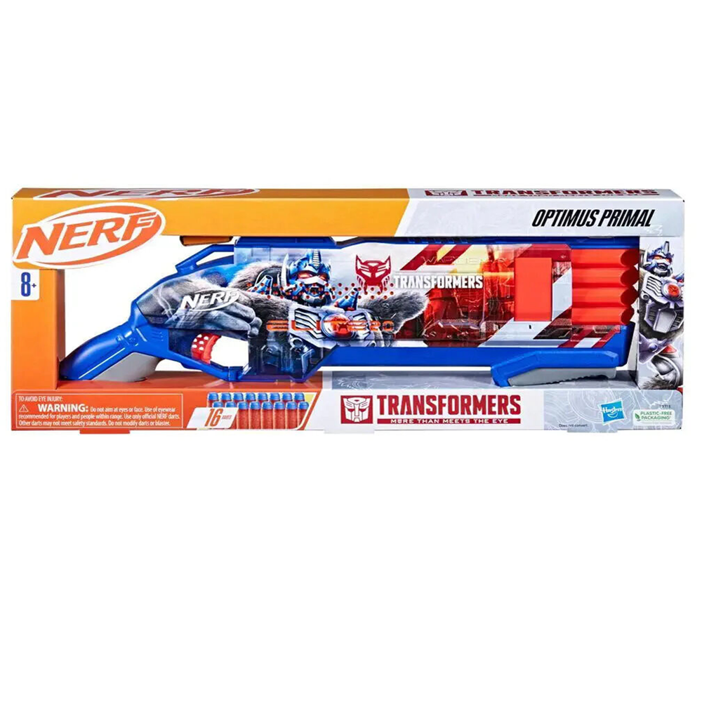 Nerf Transformers Optimus Primal