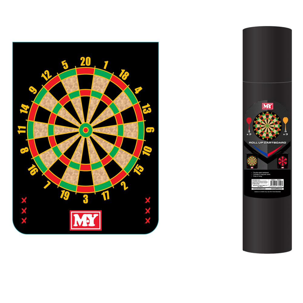 Roll Up Dart Board