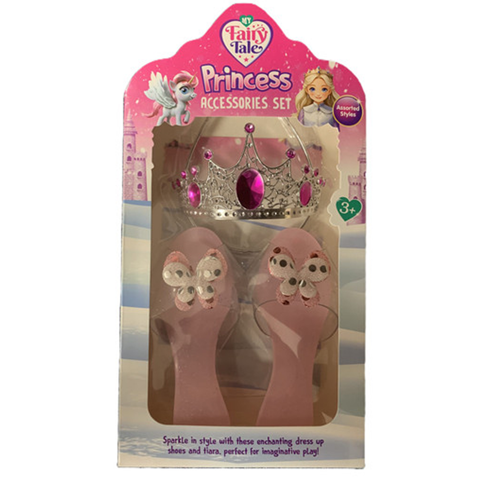 Princess Accessories set Tiara And Shoes