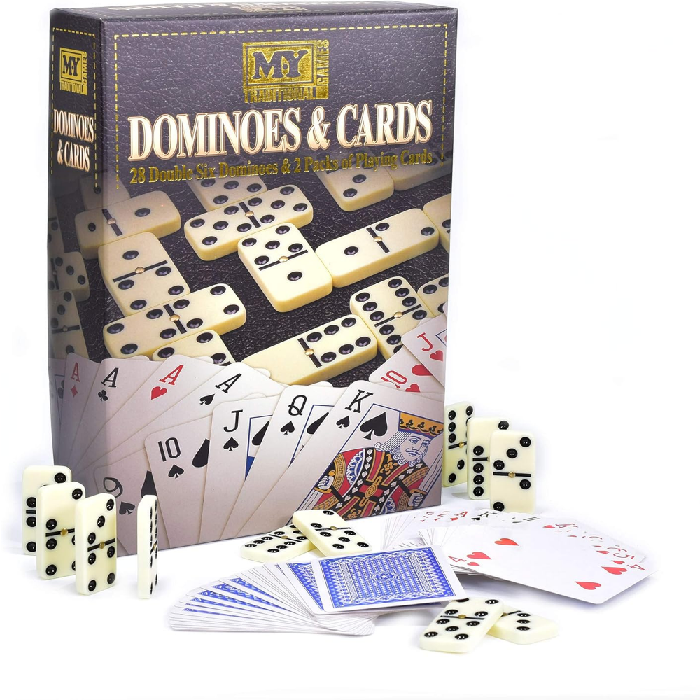 Dominoes And Cards Set