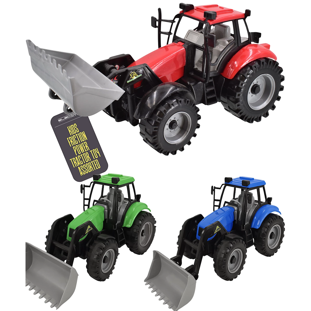 On The Farm Friction Powered Tractor & Loader