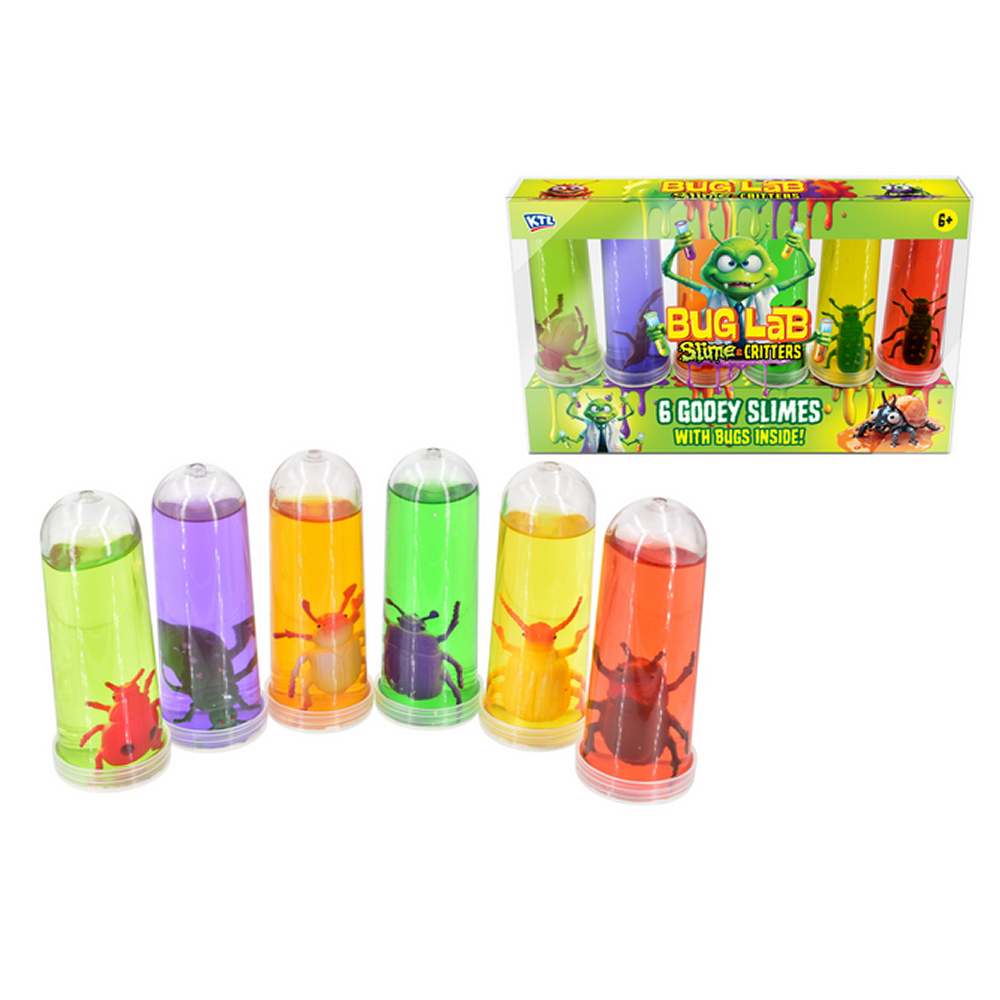 Bug Lab Slime & Critters Set (6 Pack)