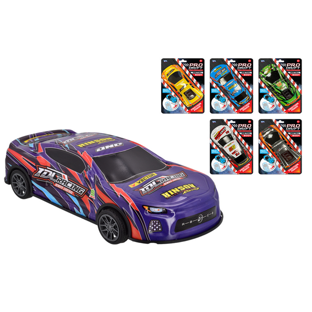 Pro Drift Racing Car (Metal Body &ndash; Friction Powered)