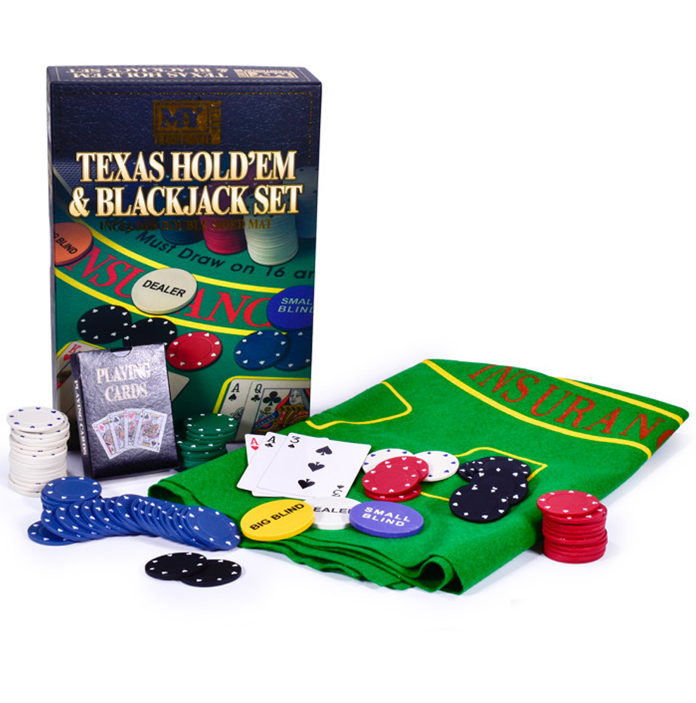 Texas Hold'em & Blackjack Set