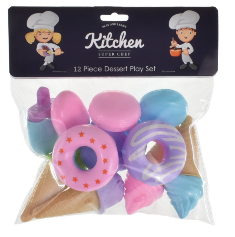 12 Piece Dessert Play Set