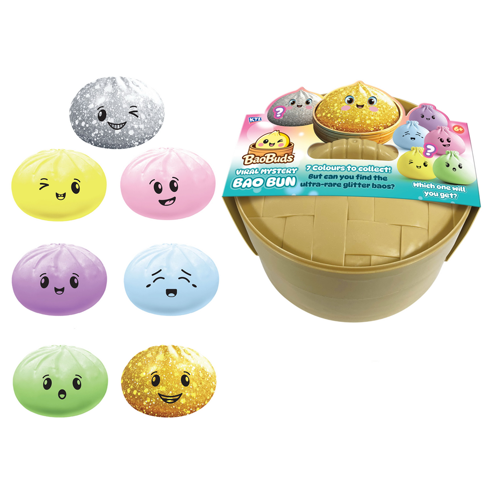 Jumbo Squishy Bao Buns In Dumpling Case *PRE-ORDER*