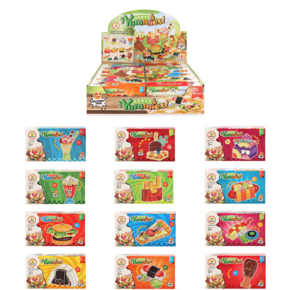 Food Block Kit 12 in 1 collectable