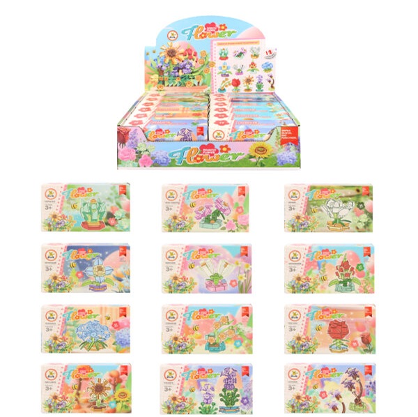 Flower Building Block Sets