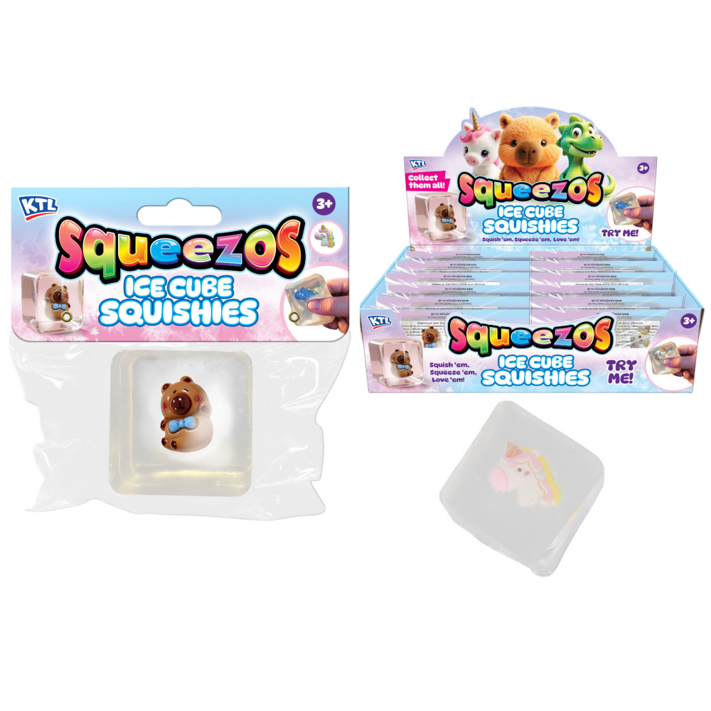 Squish Ice Cubes With Creatures