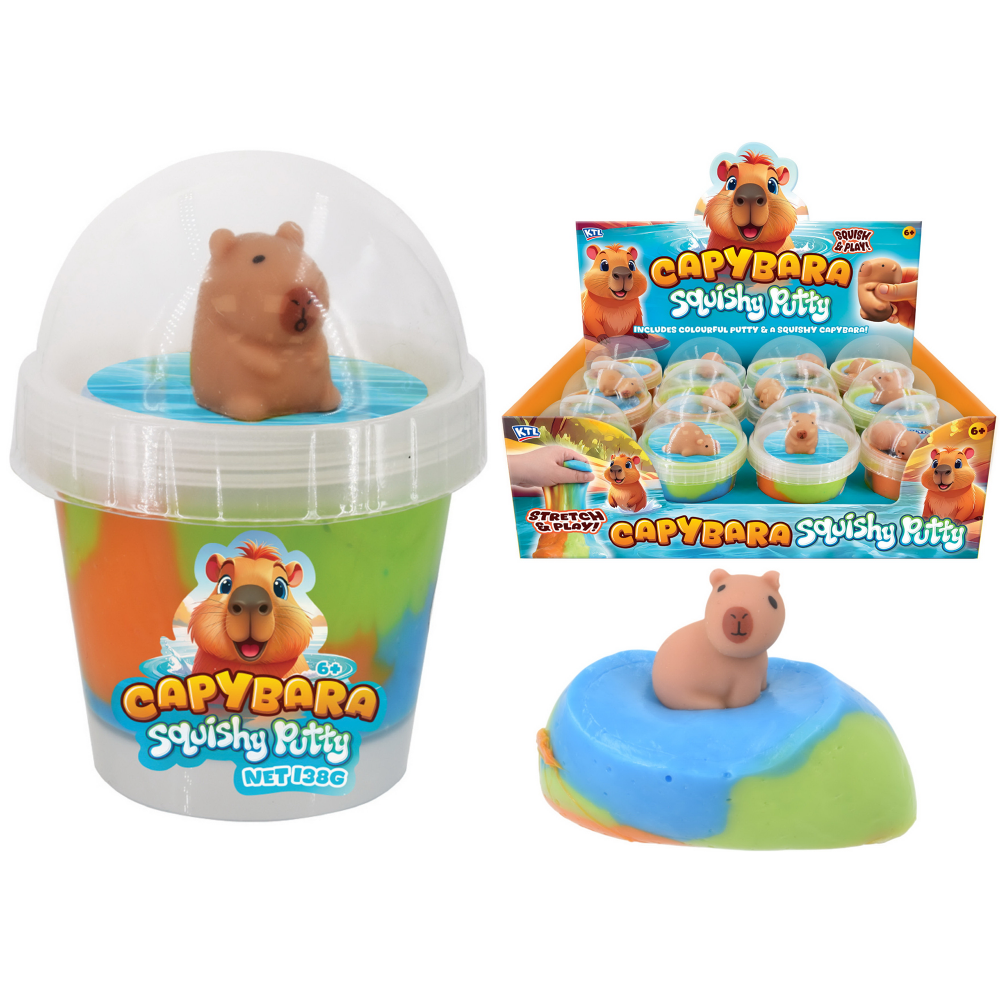 Capybara Putty With Capybara Figure