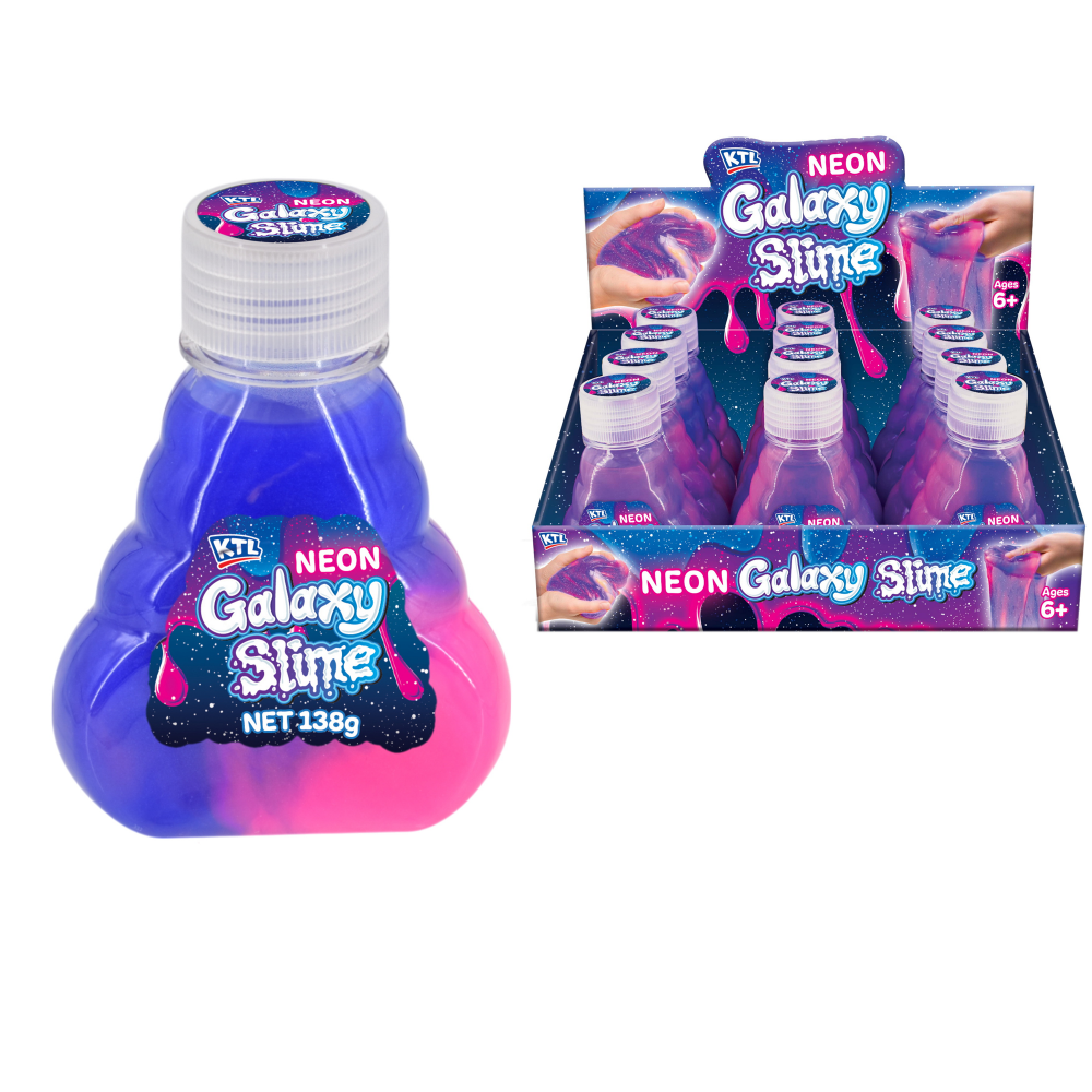 Neon Galaxy Slime