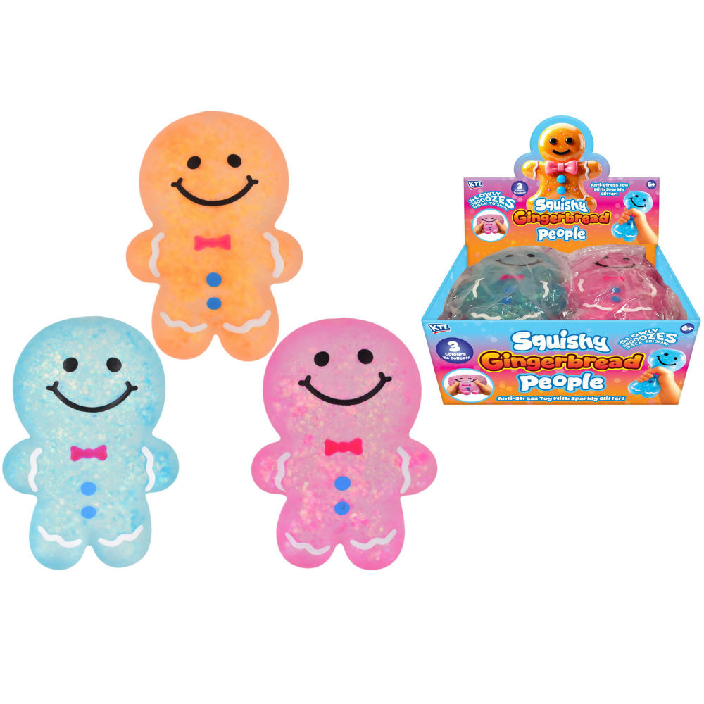 Large Squishy Gingerbread Man