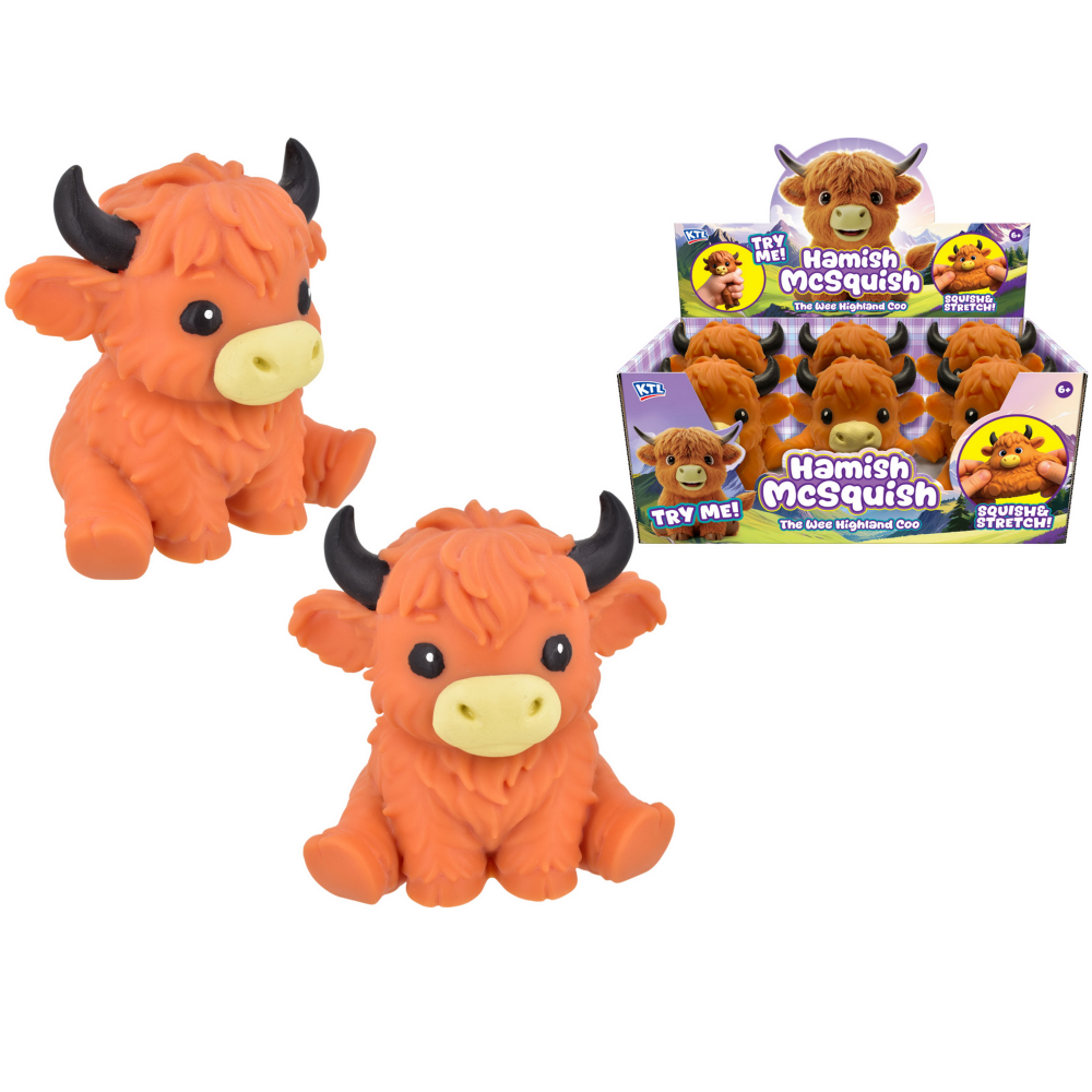 15cm Large Squishy Highland Cow