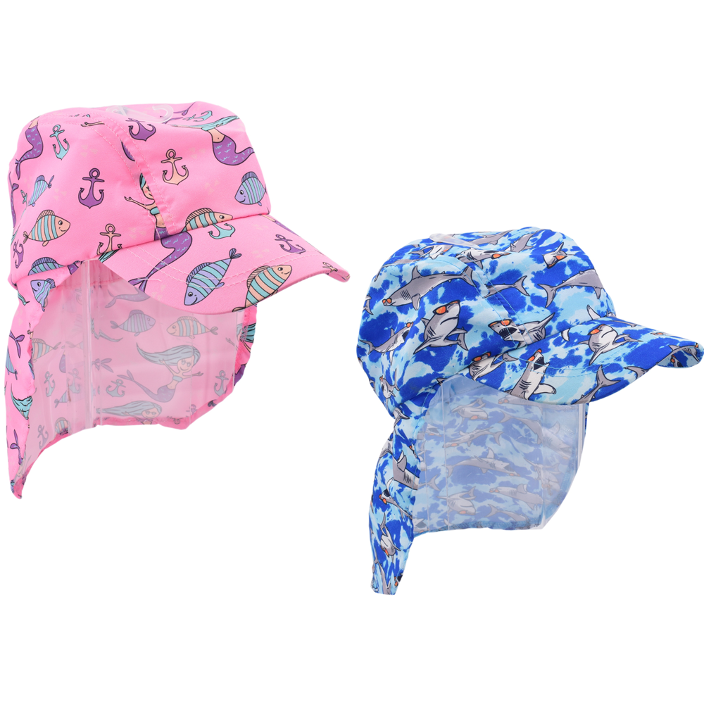 Kids Legionaire Hats 2 Asst Design 52cm