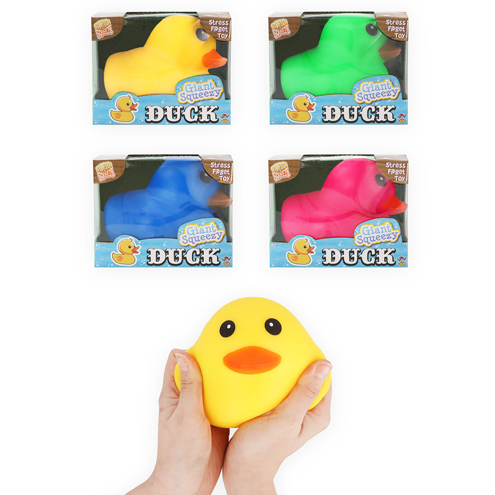 Giant Squeeze Duck 13cm Assorted Colours