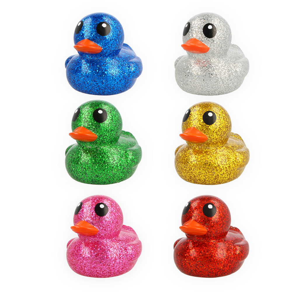 Glitter Rubber Ducks 9cm
