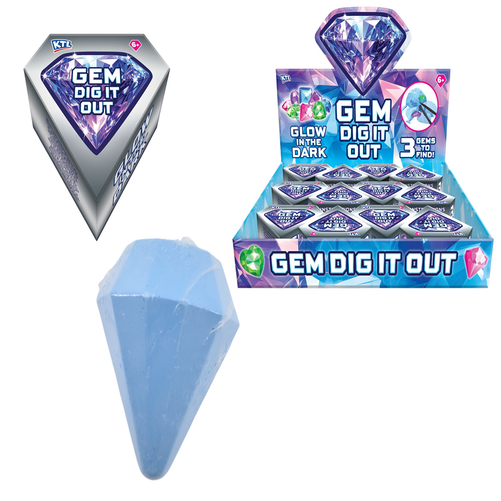 Gem Dig Out Kit In Colour Diamond Box - Gitd