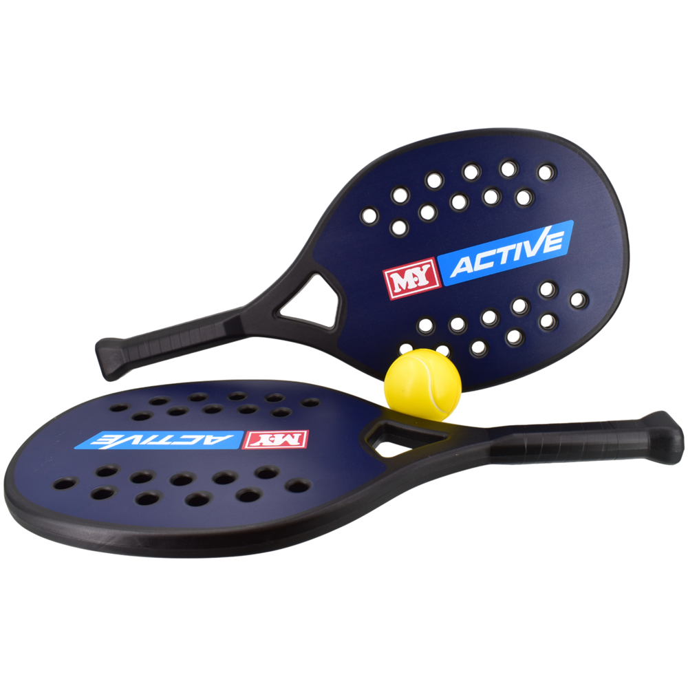 Beach Padel Set With Soft Ball