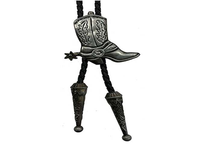 Cowboy Boot Bolo Tie