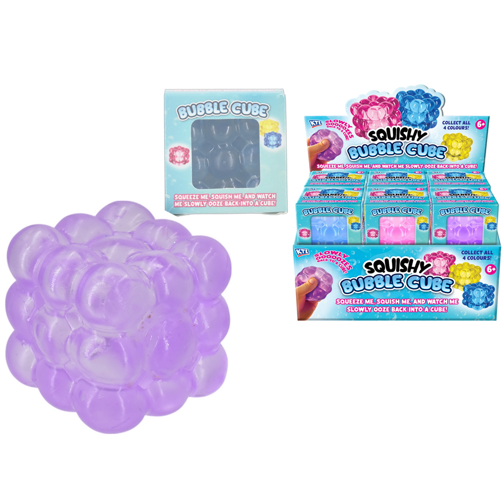 Squishy Bubble Cube Assorted