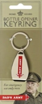 Dad's Army - Home Guard Bottle Opener Keyring - BBC - NEW