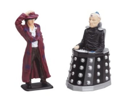 Doctor Who - The Fourth Doctor And Davros Figures - Corgi - NEW