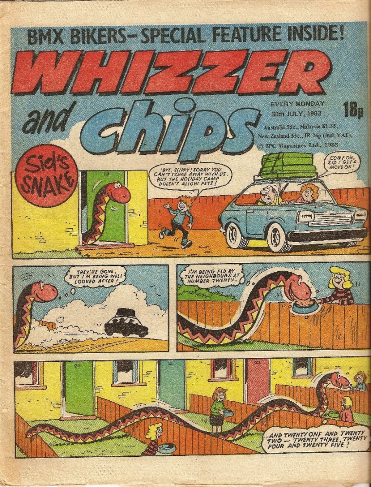 Whizzer And Chips - 30th July 1983