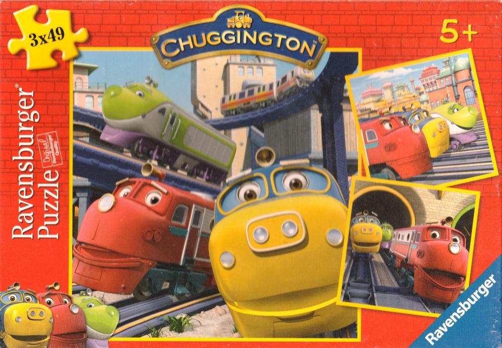 Chuggington 3InABox Jigsaw Puzzle 3 x 49 Pieces Cbeebies