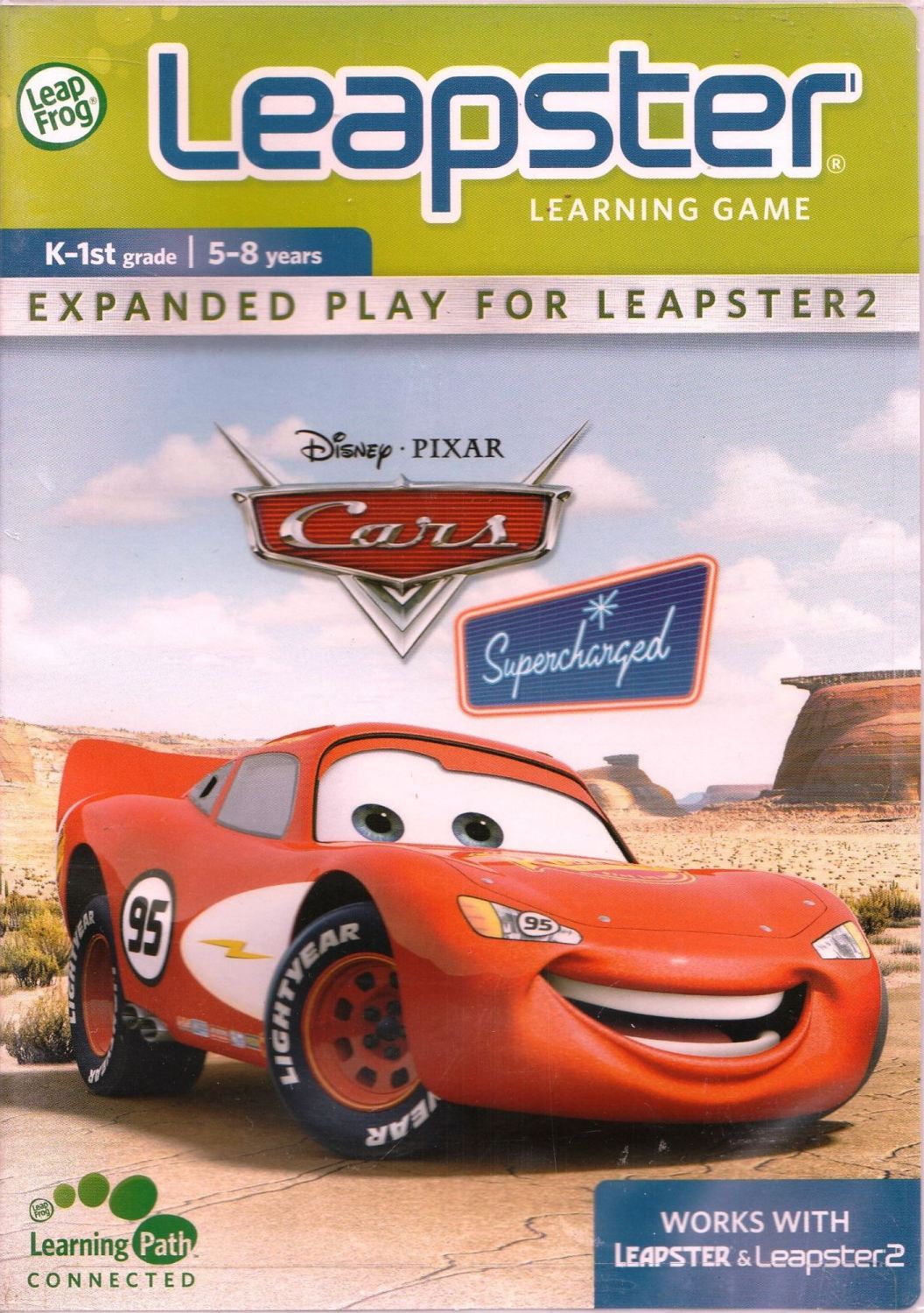 Cars : Supercharged - Leap Frog Leapster - 5-8 Years - NEW