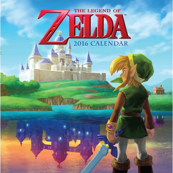 The Legend Of Zelda Calendar 2016 - Nintendo - NEW