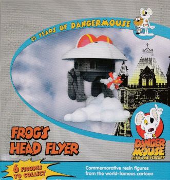 Danger Mouse - Frog's Head Flyer - Resin Figure - 2006 - NEW