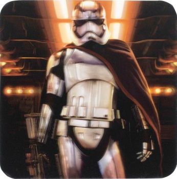 Star Wars : The Force Awakens - Captain Plasma Lenticular 3D Coaster - NEW