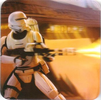 Star Wars : The Force Awakens - Fire Trooper Lenticular 3D Coaster - NEW