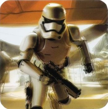 Star Wars : The Force Awakens - Stormtrooper Lenticular 3D Coaster - NEW