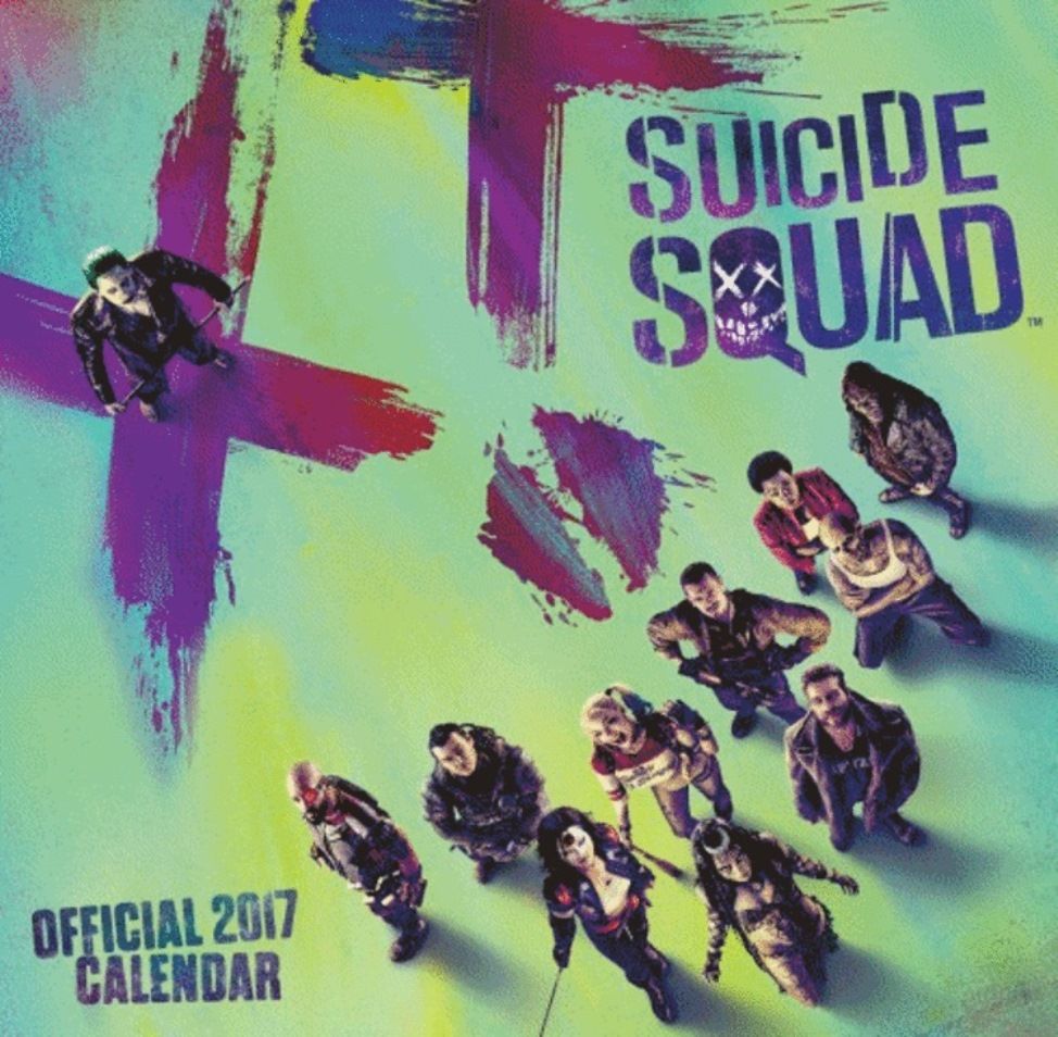 Suicide Squad - Official 2017 Calendar - NEW