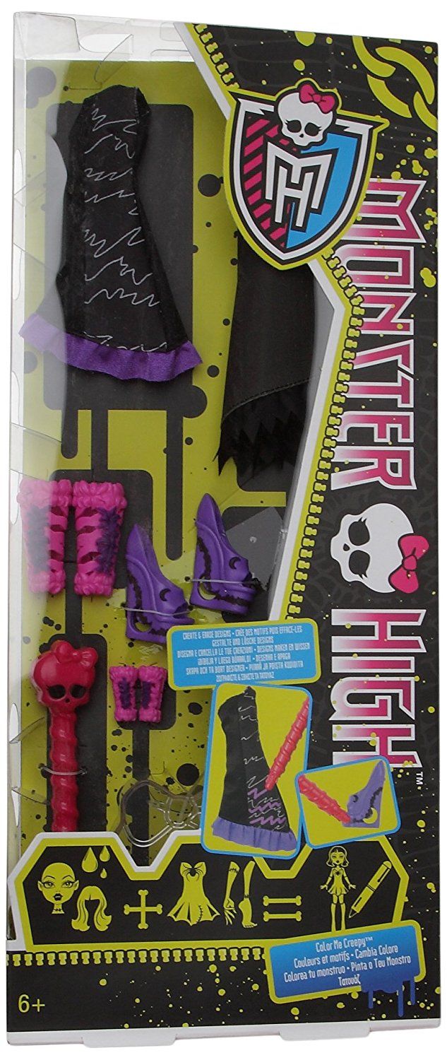 Monster High - Color Me Creepy Outfit - Add On Pack - Werewolf - NEW - 2012