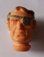 Action Figure Head - Eye Patch